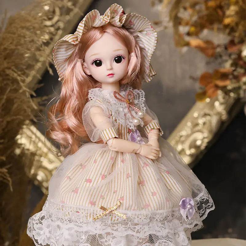 Full Set 1/6 Bjd Dolls 30cm Anime Kawaii Doll Gift - ToylandEU