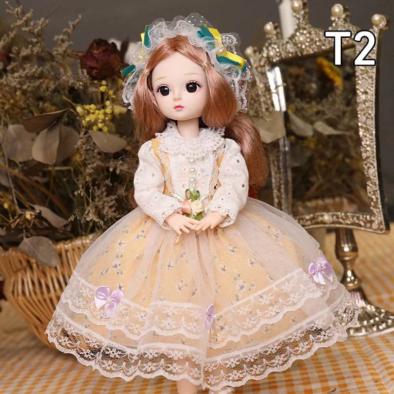Full Set 1/6 Bjd Dolls 30cm Anime Kawaii Doll Gift - ToylandEU