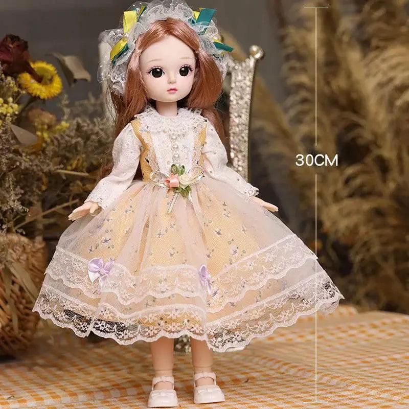  Full Set 1/6 Bjd Dolls 30cm Kawaii Dress Up Toy -  ToylandEU™