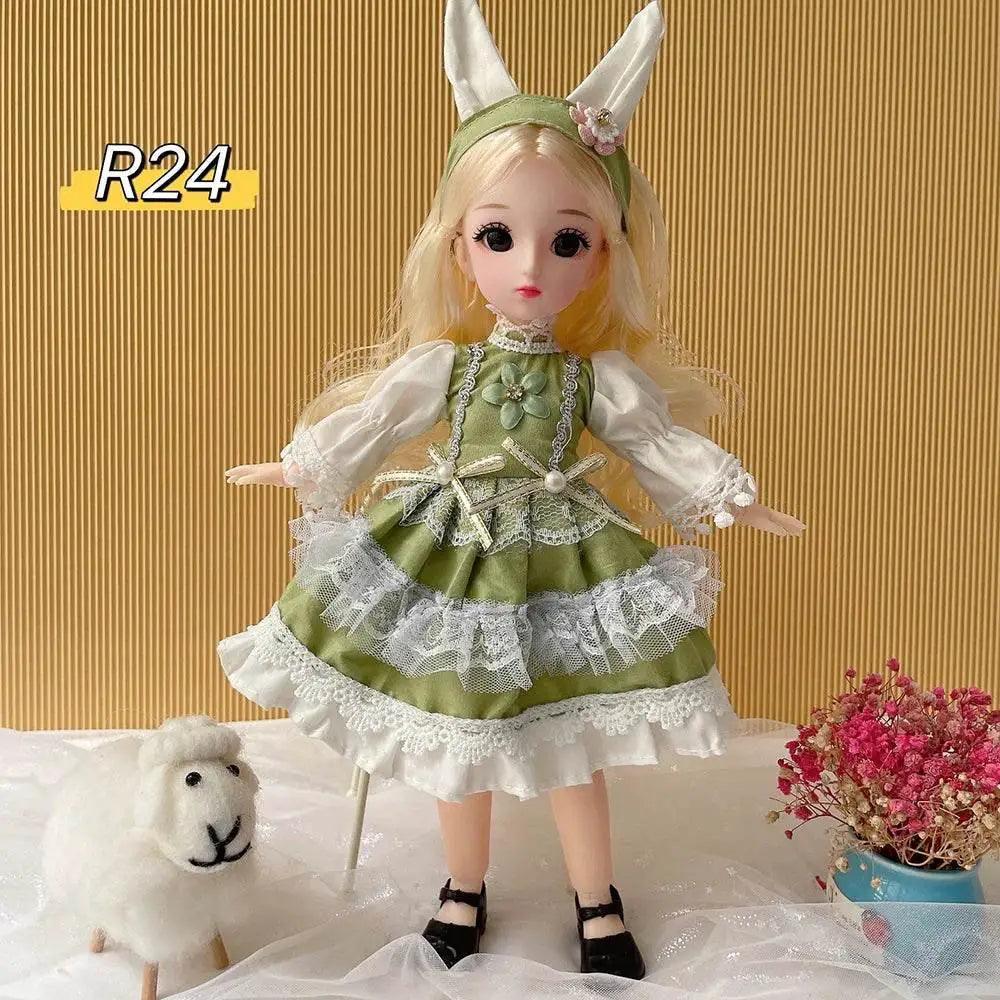  Full Set 1/6 Doll 30cm Anime Bjd Reborn Kawaii Dress Up -  ToylandEU™