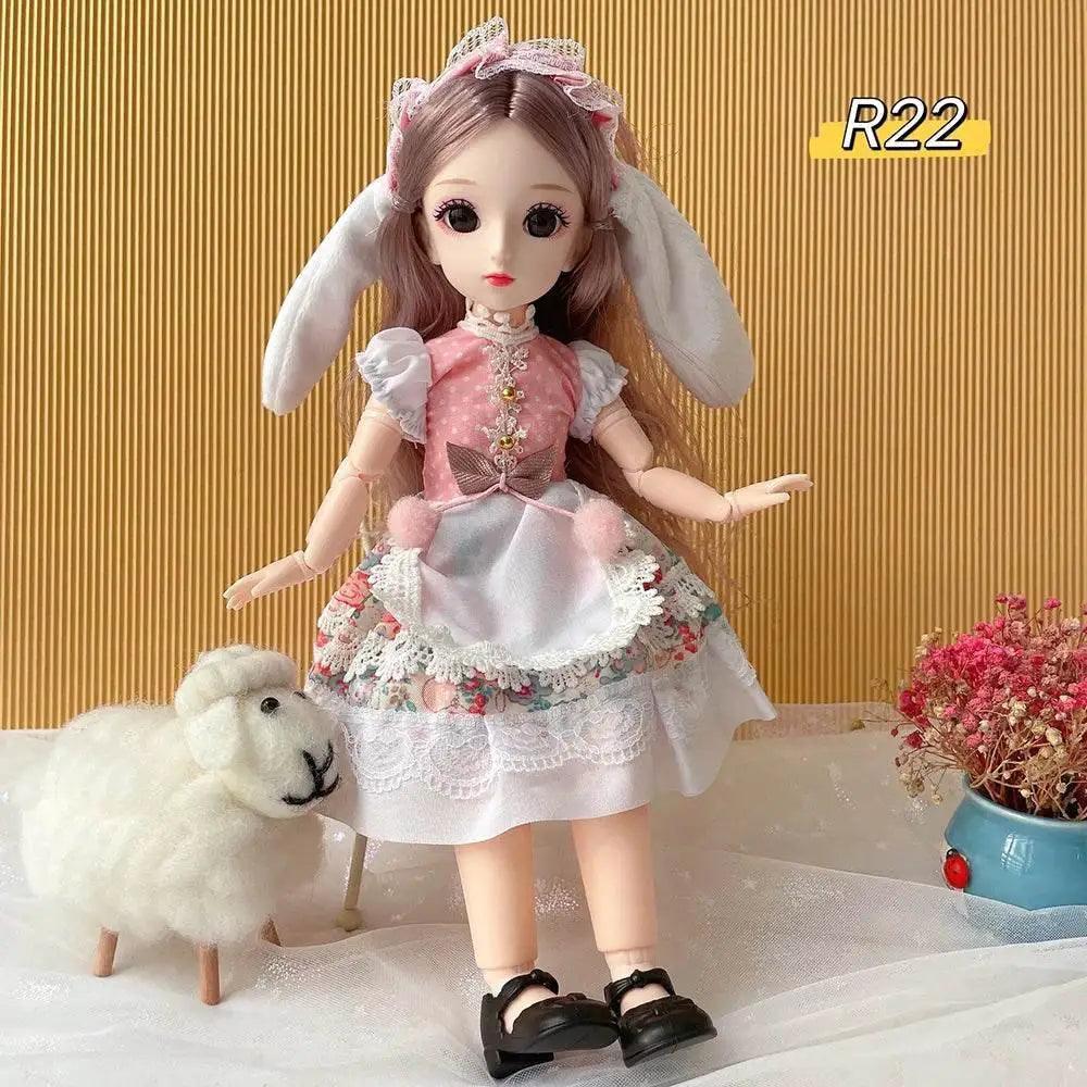  Full Set 1/6 Doll 30cm Anime Bjd Reborn Kawaii Dress Up -  ToylandEU™