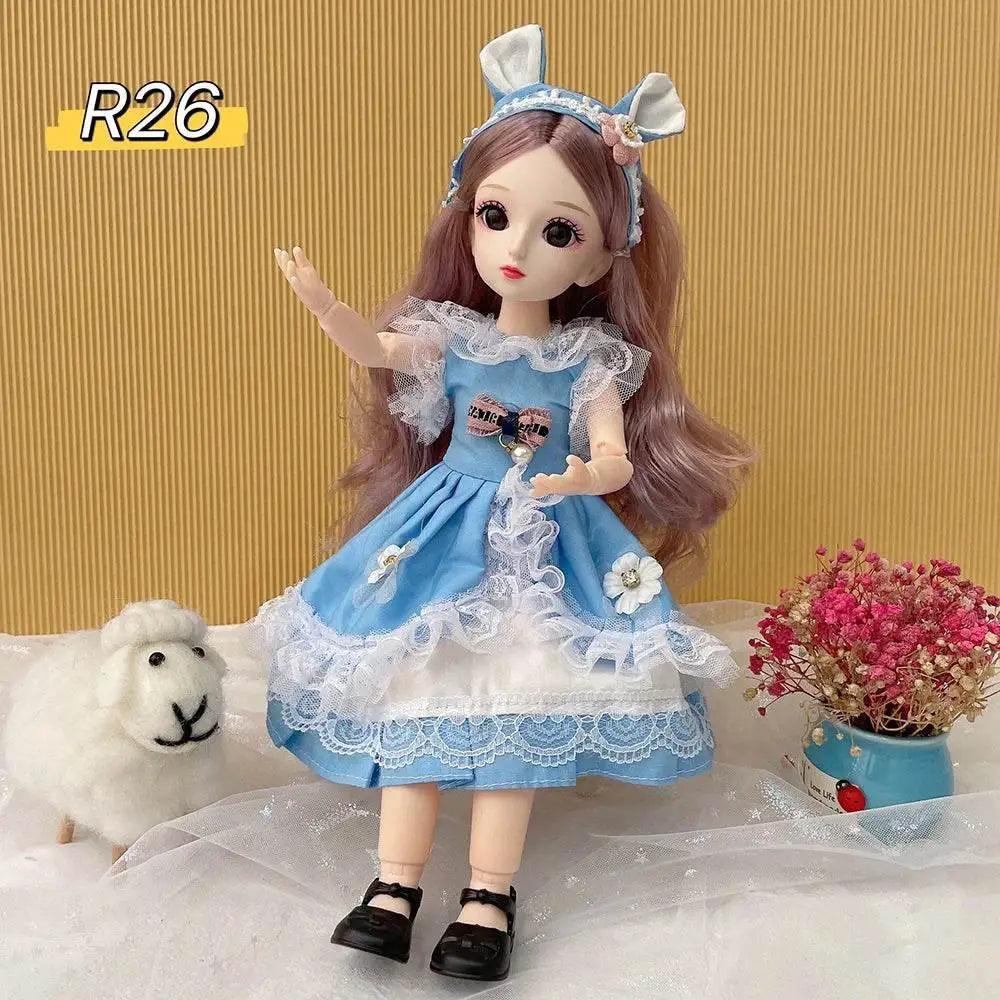  Full Set 1/6 Doll 30cm Anime Bjd Reborn Kawaii Dress Up -  ToylandEU™