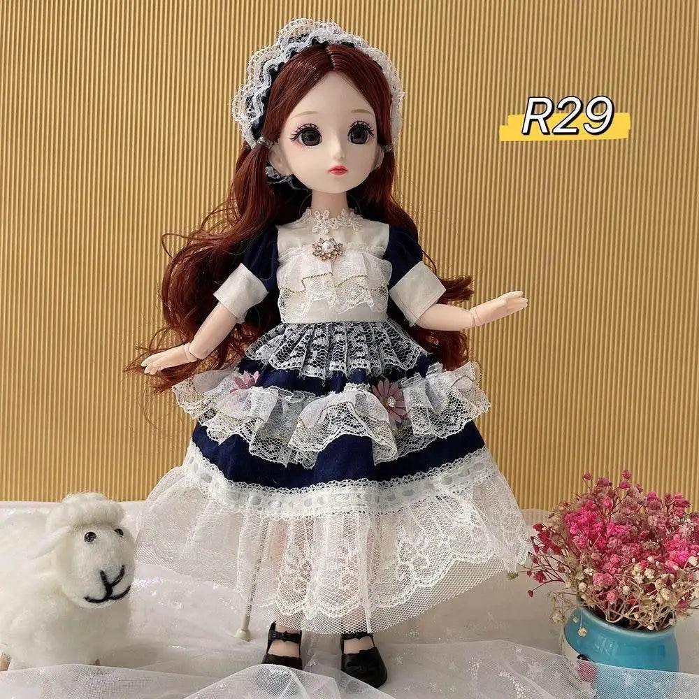  Full Set 1/6 Doll 30cm Anime Bjd Reborn Kawaii Dress Up -  ToylandEU™
