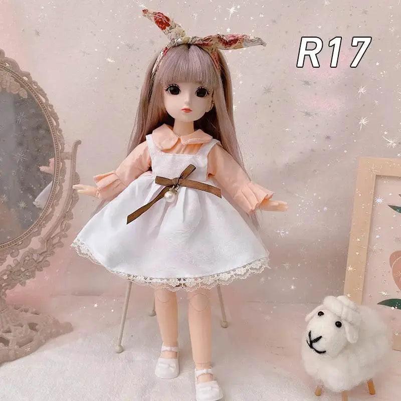  Full Set 1/6 Doll 30cm Anime Bjd Reborn Kawaii Dress Up -  ToylandEU™