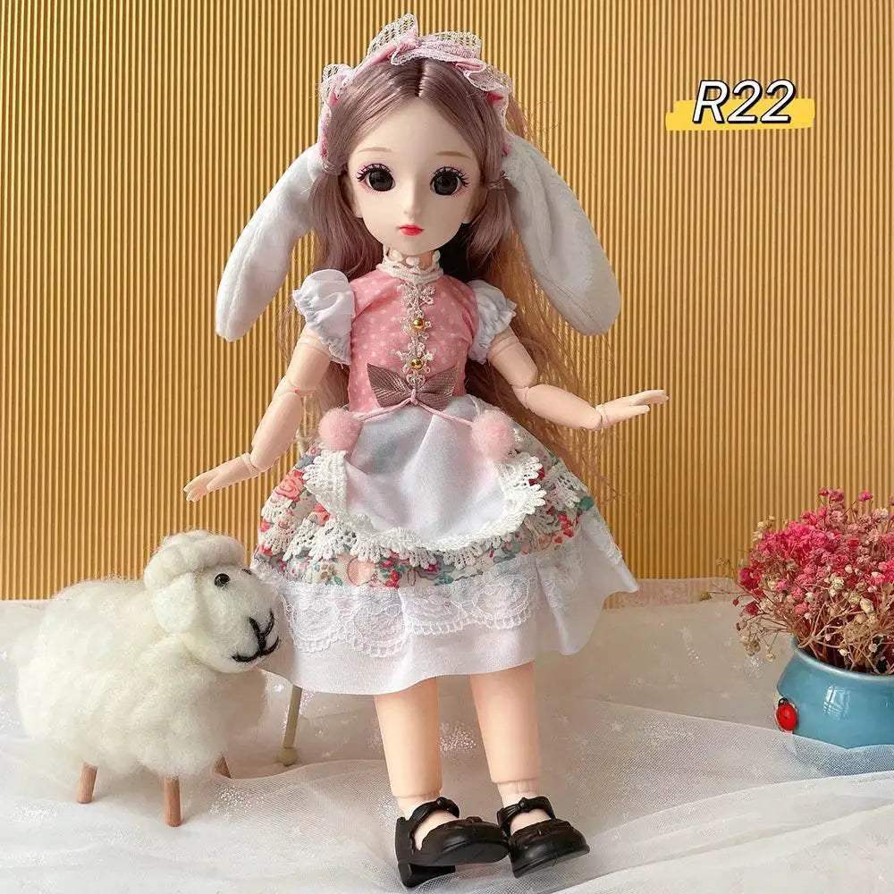  Full Set 1/6 Doll 30cm Anime Bjd Reborn Kawaii Dress Up -  ToylandEU™