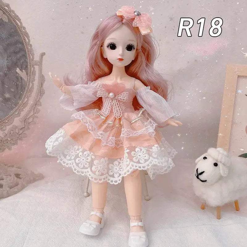  Full Set 1/6 Doll 30cm Anime Bjd Reborn Kawaii Dress Up -  ToylandEU™