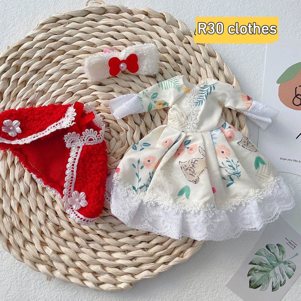 Full Set 1/6 Doll 30cm Anime Bjd Reborn Kawaii Dress Up Toys - ToylandEU