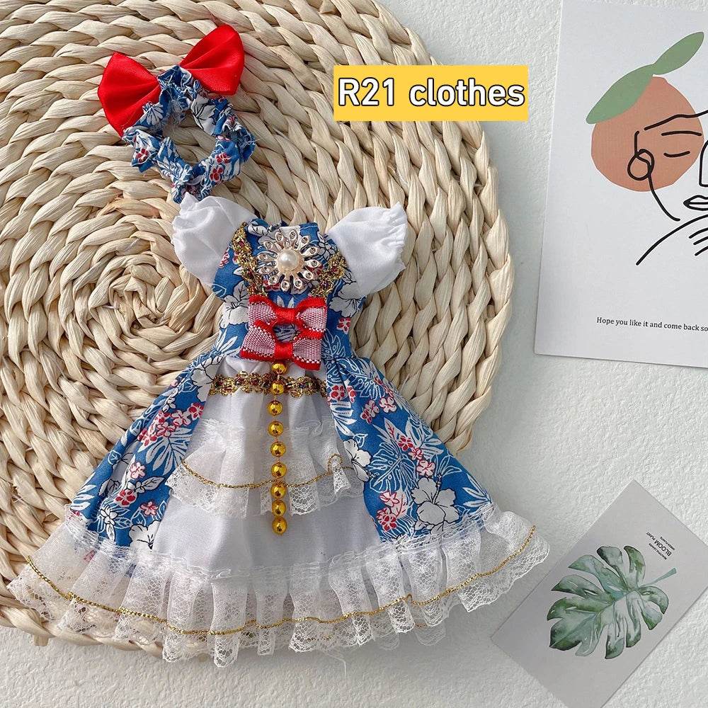 Full Set 1/6 Doll 30cm Anime Bjd Reborn Kawaii Dress Up Toys - ToylandEU