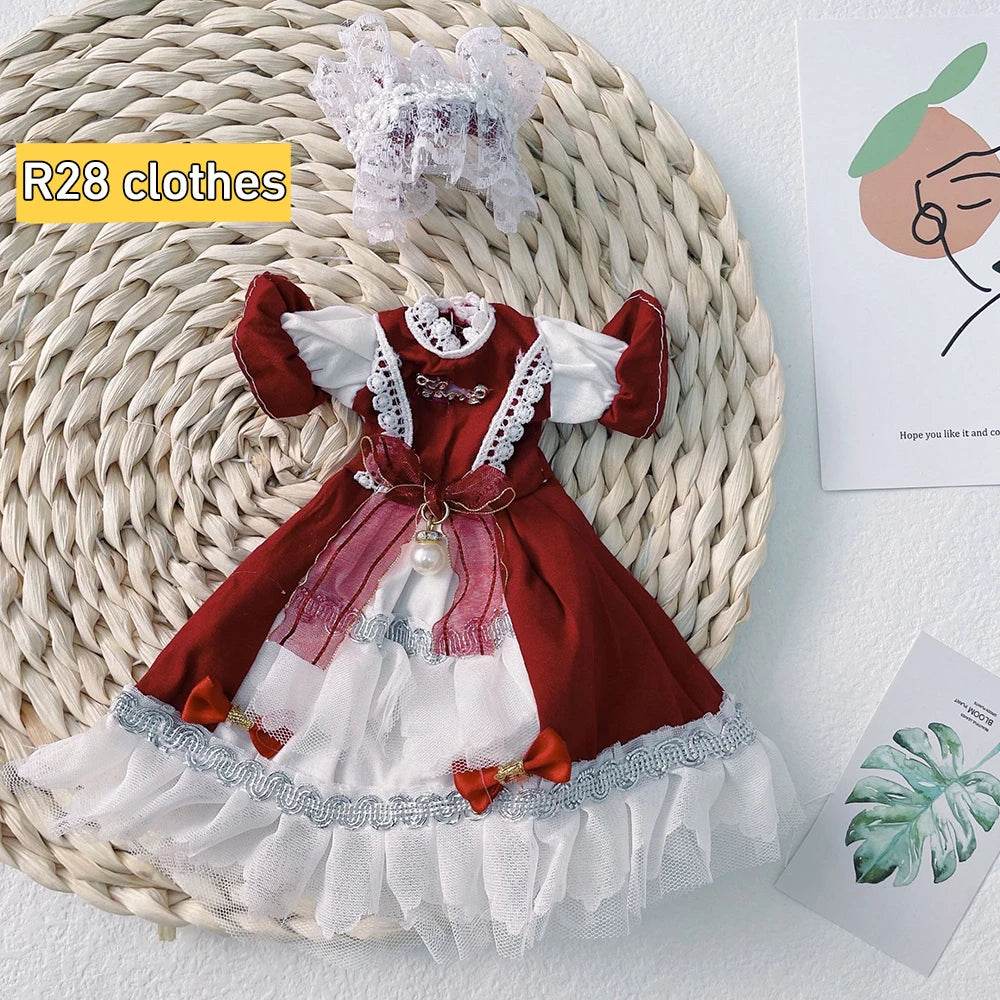 Full Set 1/6 Doll 30cm Anime Bjd Reborn Kawaii Dress Up Toys - ToylandEU