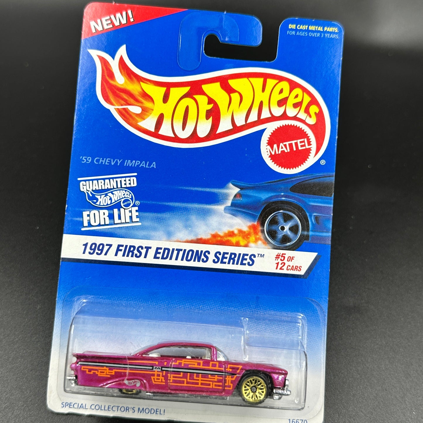 Hot Wheels Vintage Diecast Cars 1 64 Blue Card Collection