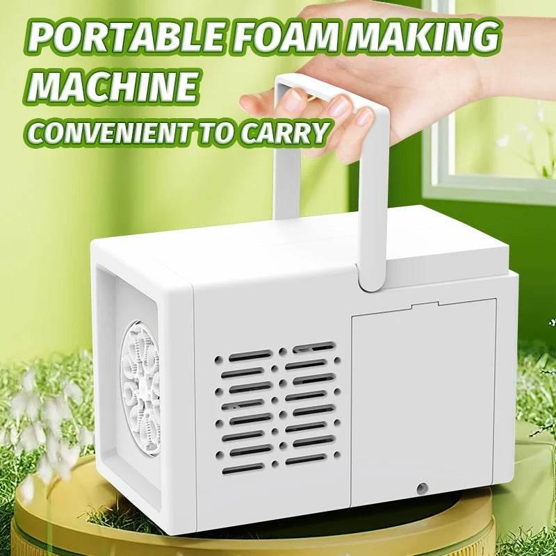 10 Hole Fully Automatic Bubble Blowing Handheld Toy Outdoor - ToylandEU