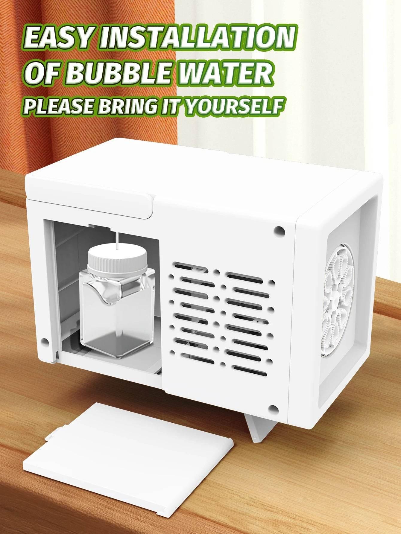 10 Hole Fully Automatic Bubble Blowing Handheld Toy Outdoor - ToylandEU