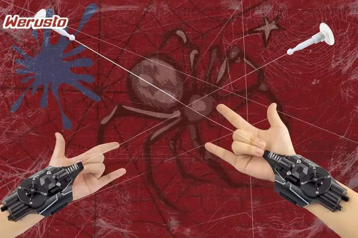 Fully Automatic Spider Silk Launcher For Cosplay Prop - ToylandEU
