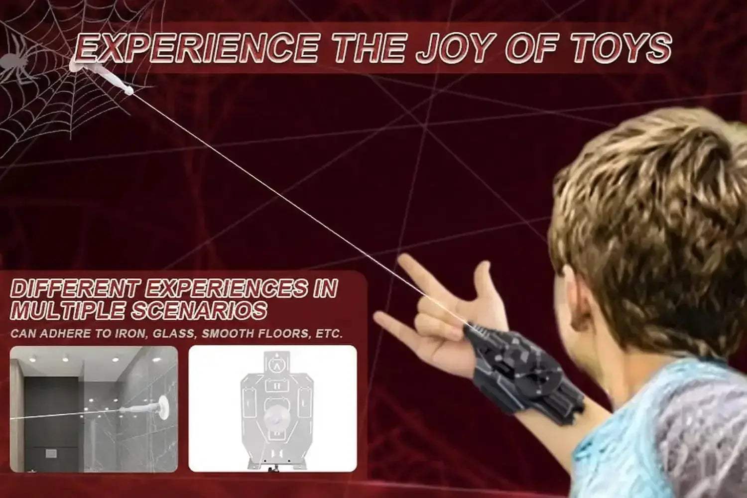 Fully Automatic Spider Silk Launcher For Cosplay Prop - ToylandEU