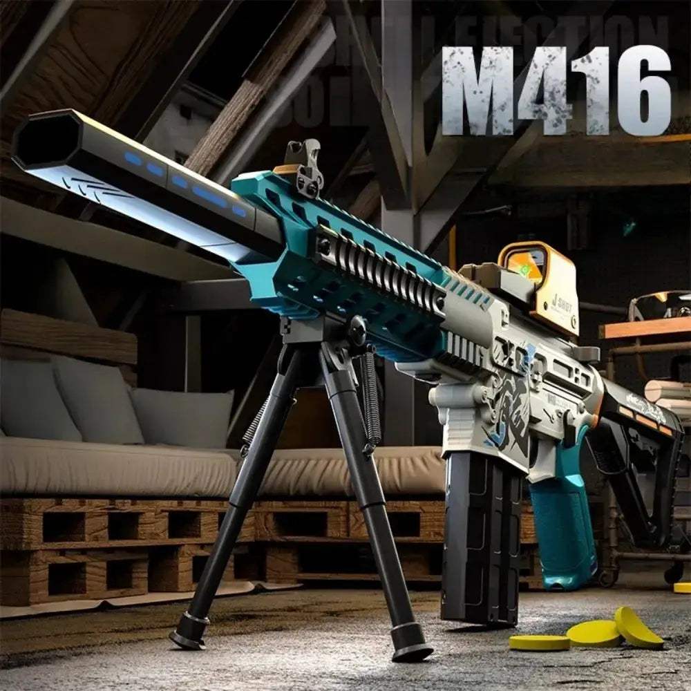 Fully Automatic Toy Gun Assault Rifle Realistic For Kids - ToylandEU