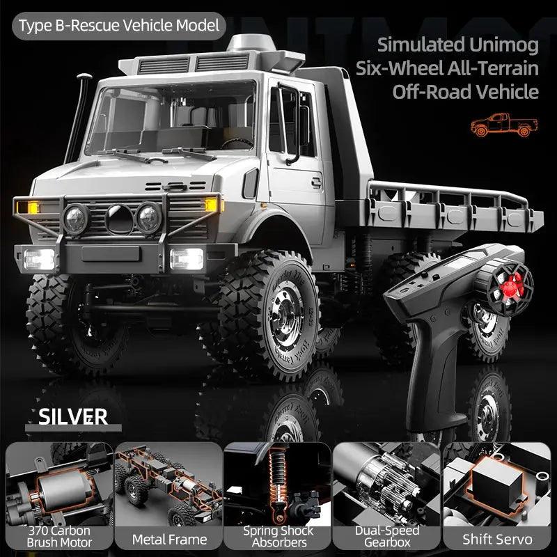  Fully Proportional RC Car Six Wheel Drive Off Road -  ToylandEU™