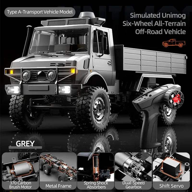  Fully Proportional RC Car Six Wheel Drive Off Road -  ToylandEU™