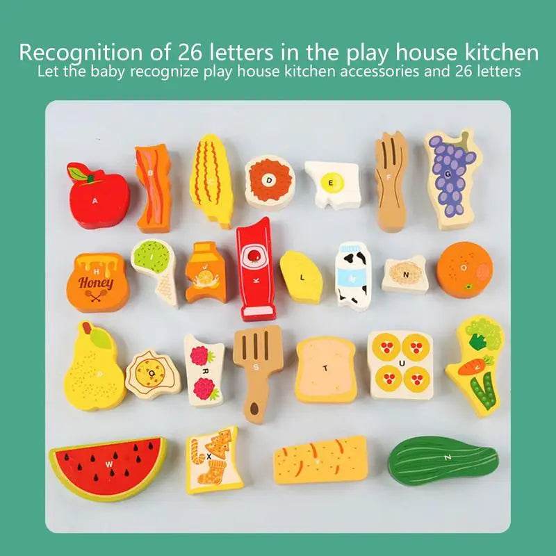 Забавен и образователен Монтесори пъзел за подреждане: дървена играчка за развитие на уменията на малки деца - ToylandEU