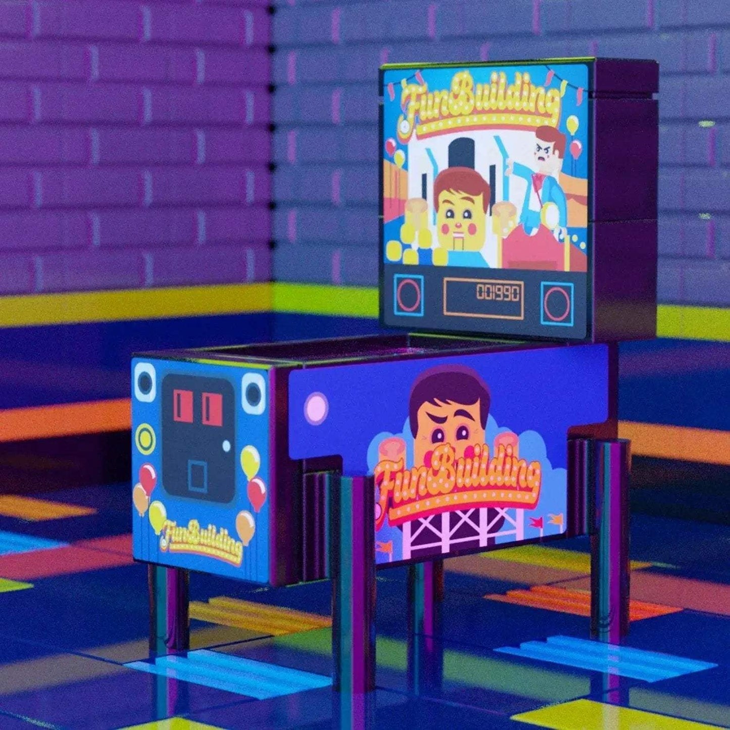 Lego Pinball Arcade Build Kit For Figure Scale Play - ToylandEU