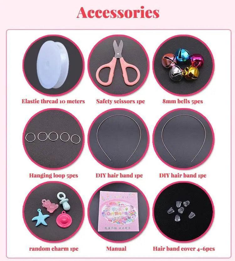  Fun DIY Beads Kit 500 Pcs Jewelry Beads Toyland EU -  ToylandEU™