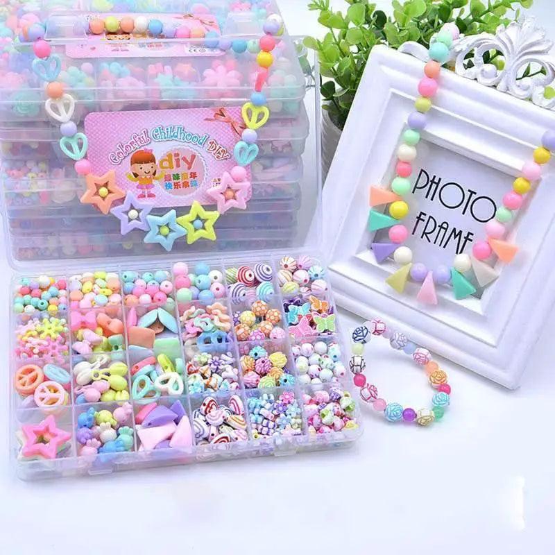  Fun DIY Beads Kit 500 Pcs Jewelry Beads Toyland EU -  ToylandEU™