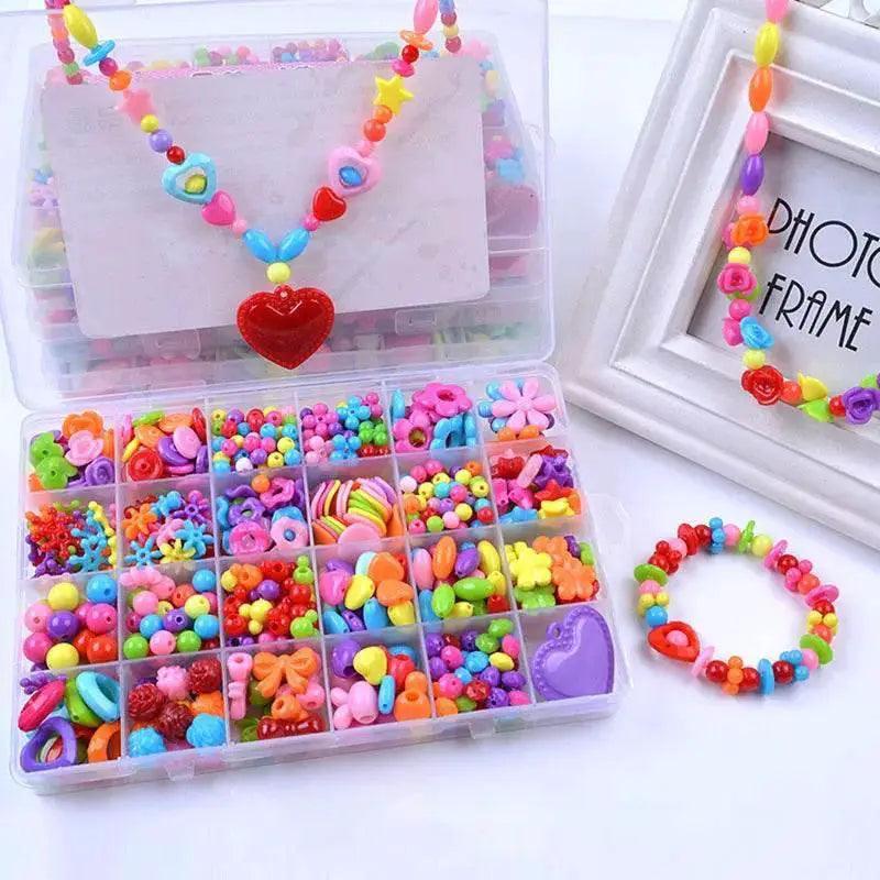  Fun DIY Beads Kit 500 Pcs Jewelry Beads Toyland EU -  ToylandEU™
