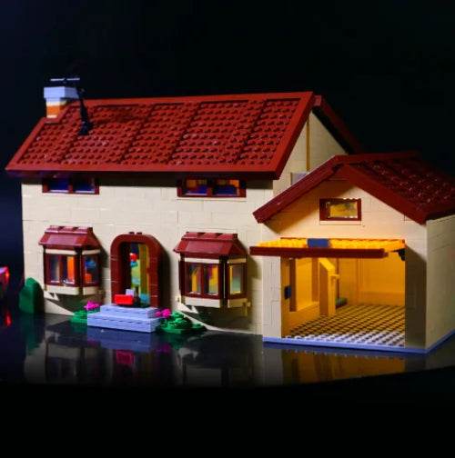 Fun & Eco-Friendly Simpsons Kwik-E-Mart Building Blocks Kit for Kids - 6 Years+ - ToylandEU