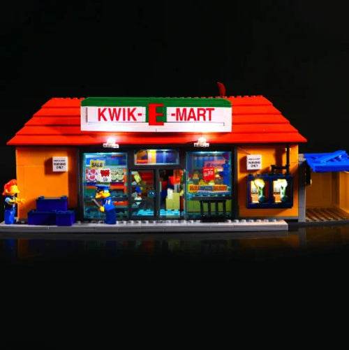 Fun & Eco-Friendly Simpsons Kwik-E-Mart Building Blocks Kit for Kids - 6 Years+ - ToylandEU