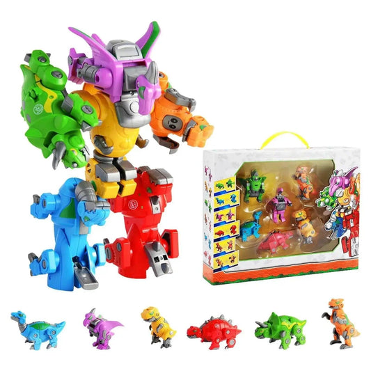  Fun & Educational Adaptable Dinosaur Robot Set - Perfect Learning Toy for Kids -  ToylandEU™