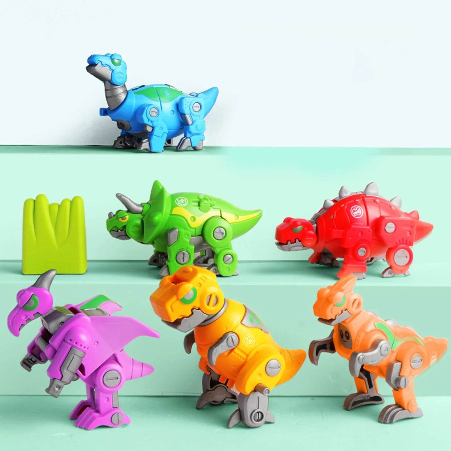 Fun & Educational Adaptable Dinosaur Robot Set - Perfect Learning Toy for Kids - ToylandEU