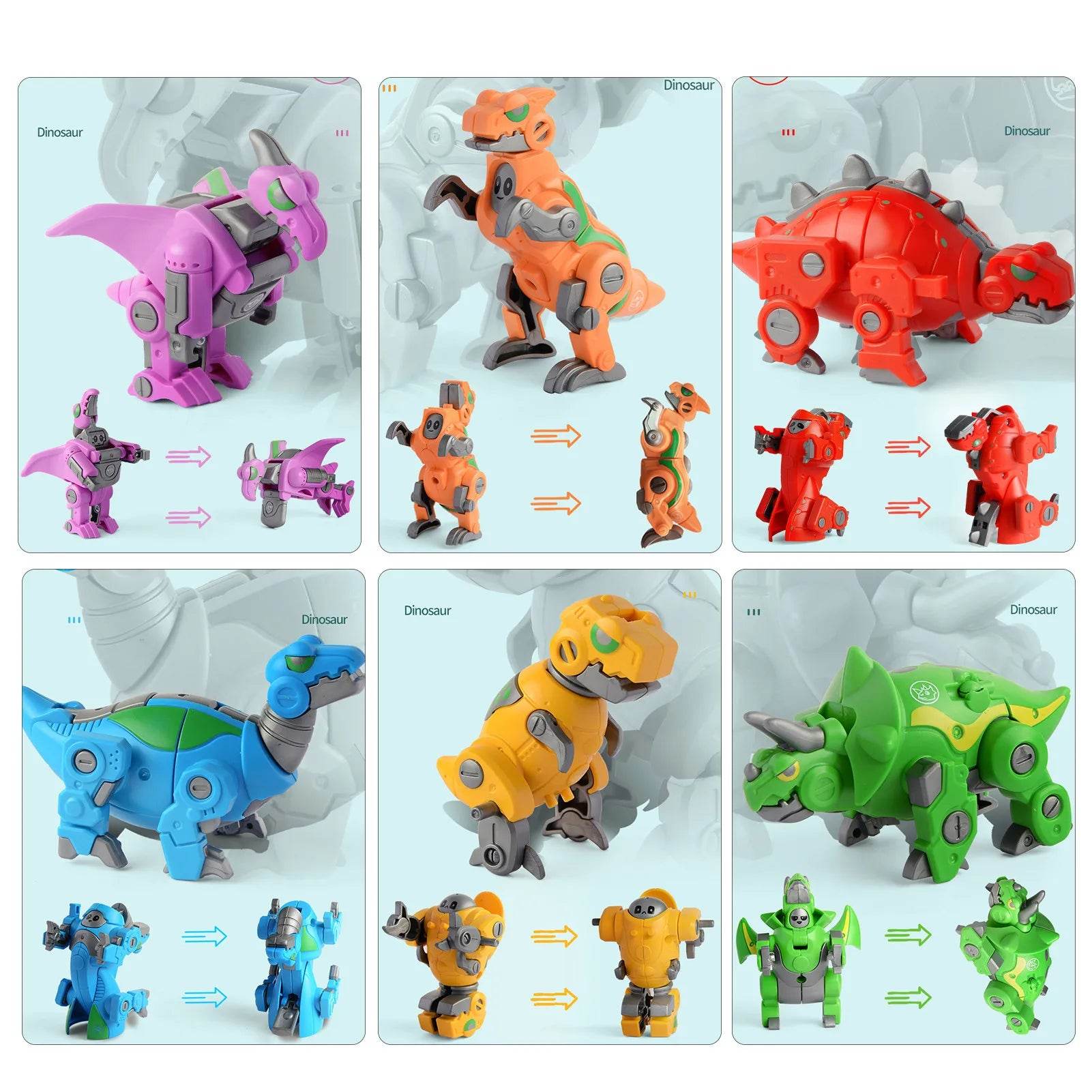 Fun & Educational Adaptable Dinosaur Robot Set - Perfect Learning Toy for Kids - ToylandEU