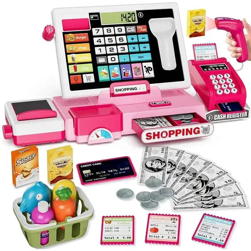  Fun Educational Cash Register Playset 3 6 Toyland EU -  ToylandEU™