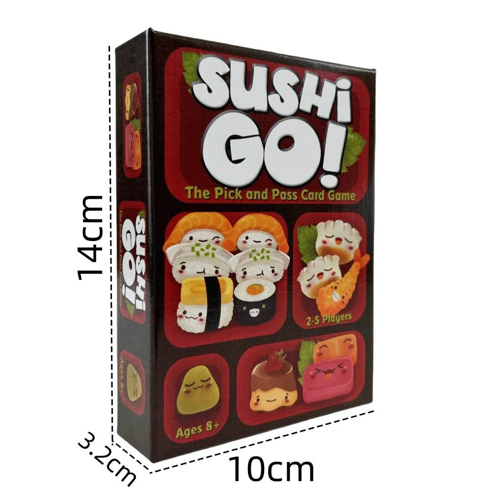 Fun Family-Friendly Card Game with Unique Sushi Theme for Parties and Gatherings - ToylandEU