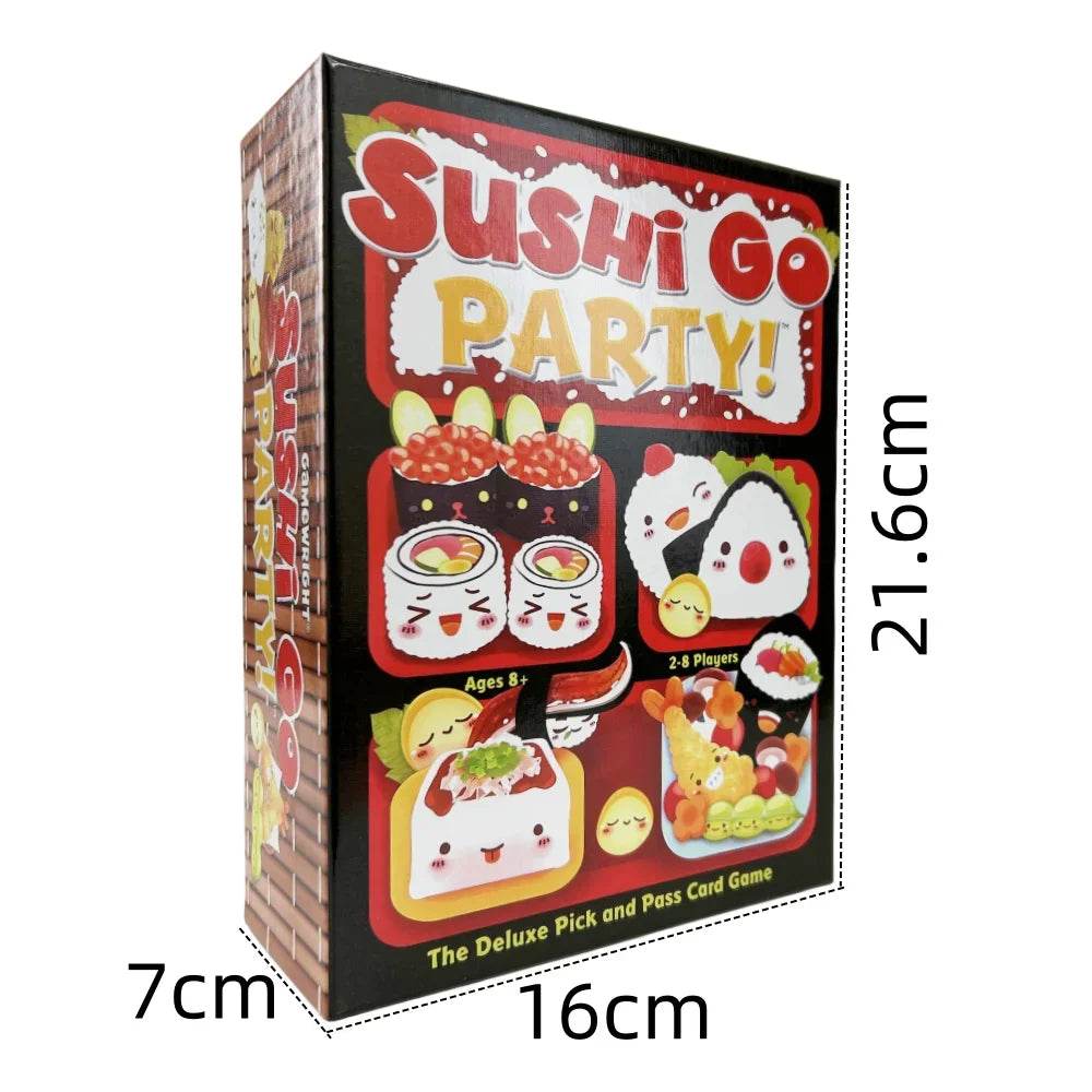 Fun Family-Friendly Card Game with Unique Sushi Theme for Parties and Gatherings - ToylandEU