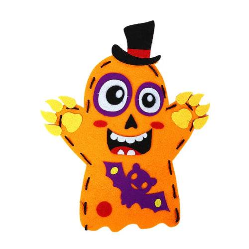Fun Halloween DIY Hand Puppet Craft Kit for Kids – Felt Sewing Project - ToylandEU