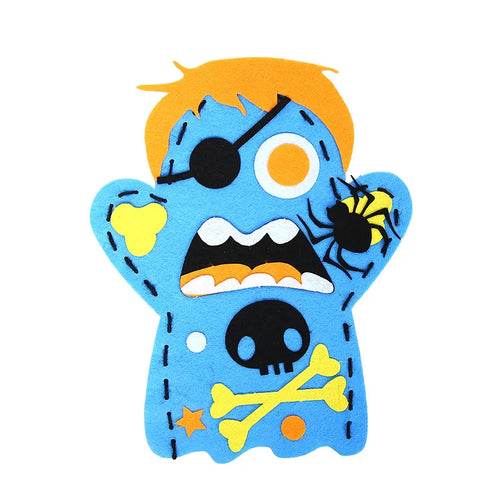 Fun Halloween DIY Hand Puppet Craft Kit for Kids – Felt Sewing Project - ToylandEU