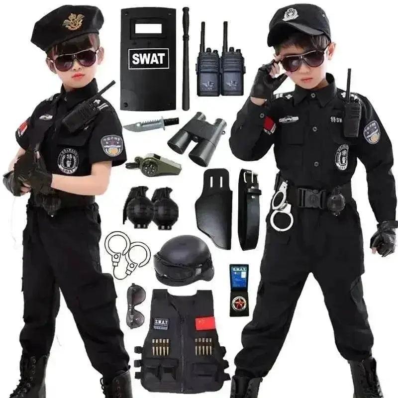  Fun Kids Police Costume Set With 1 Hat Toyland EU -  ToylandEU™