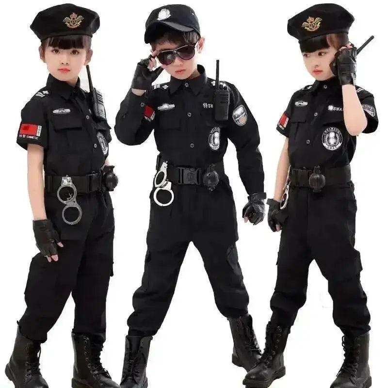 Fun Kids Police Costume Set With 1 Hat Toyland EU -  ToylandEU™