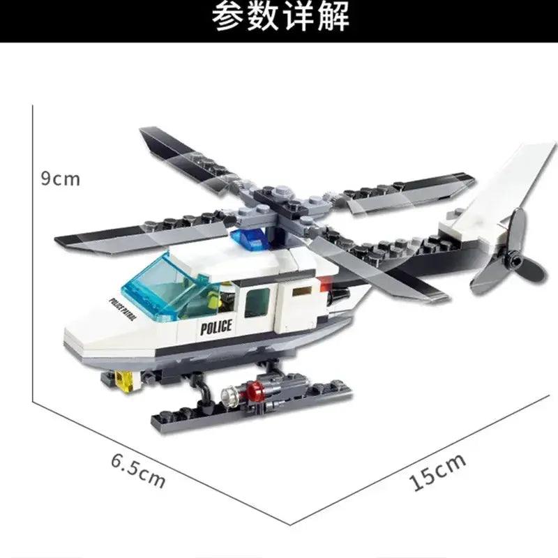  Fun Lego 2In1 Plane Helicopter Block Kit Toyland EU -  ToylandEU™