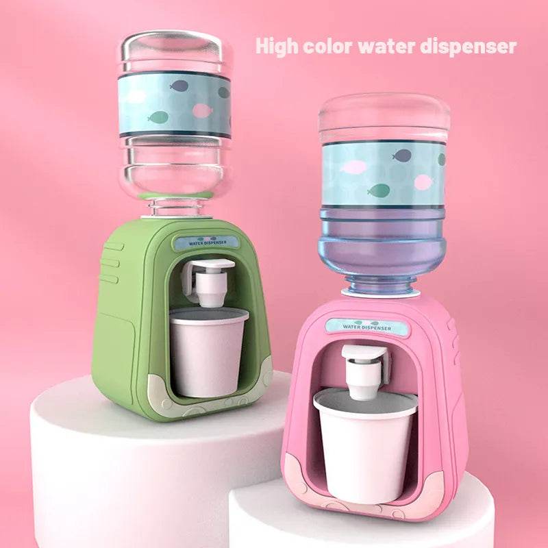 Fun Mini Cartoon Water Dispenser for Kids | Rotatable Playhouse Toy - ToylandEU