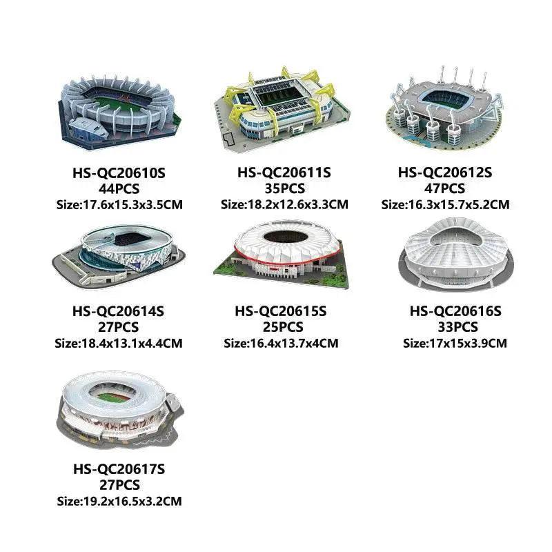  Fun Premium 3D Paper Puzzle Football Stadium Model Kit -  ToylandEU™