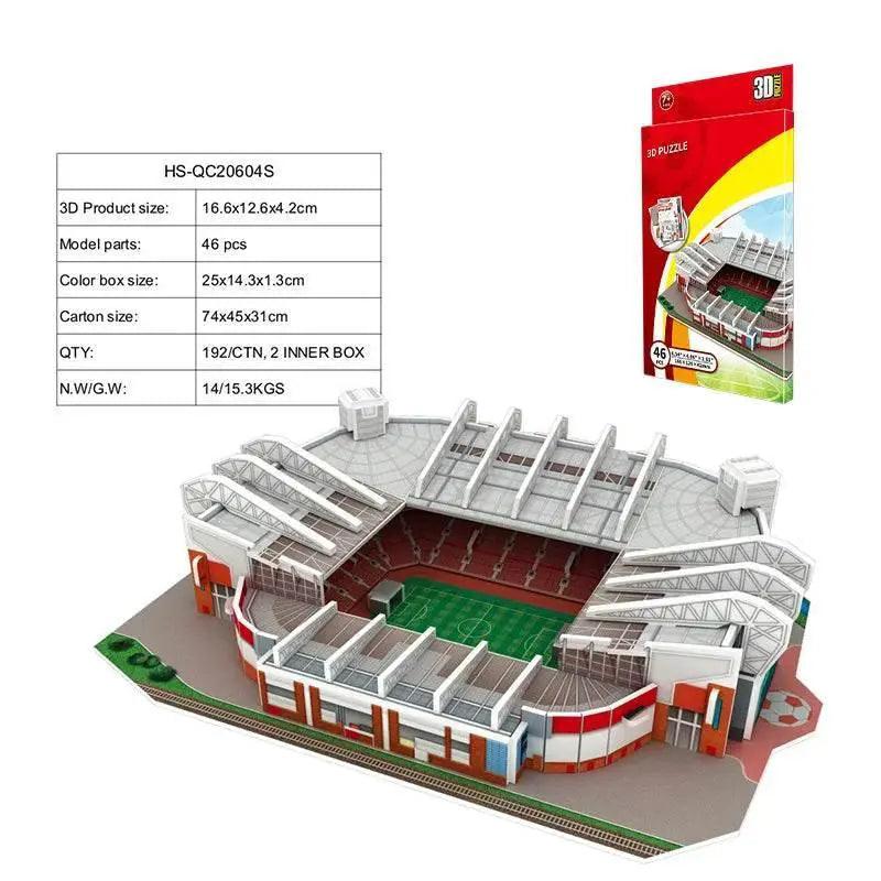  Fun Premium 3D Paper Puzzle Football Stadium Model Kit -  ToylandEU™
