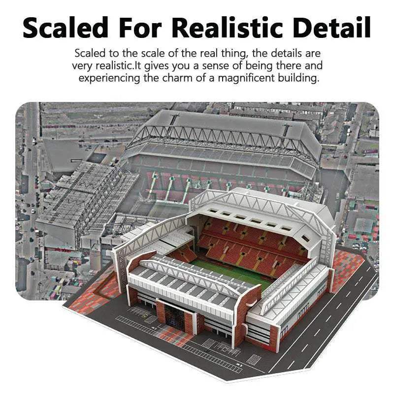  Fun Premium 3D Paper Puzzle Football Stadium Model Kit -  ToylandEU™