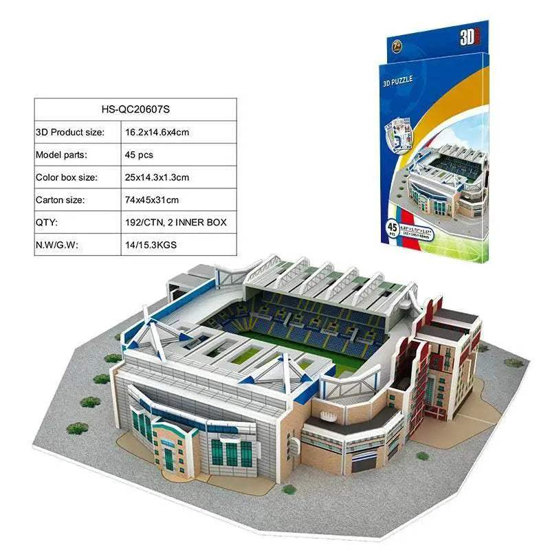  Fun Premium 3D Paper Puzzle Football Stadium Model Kit -  ToylandEU™