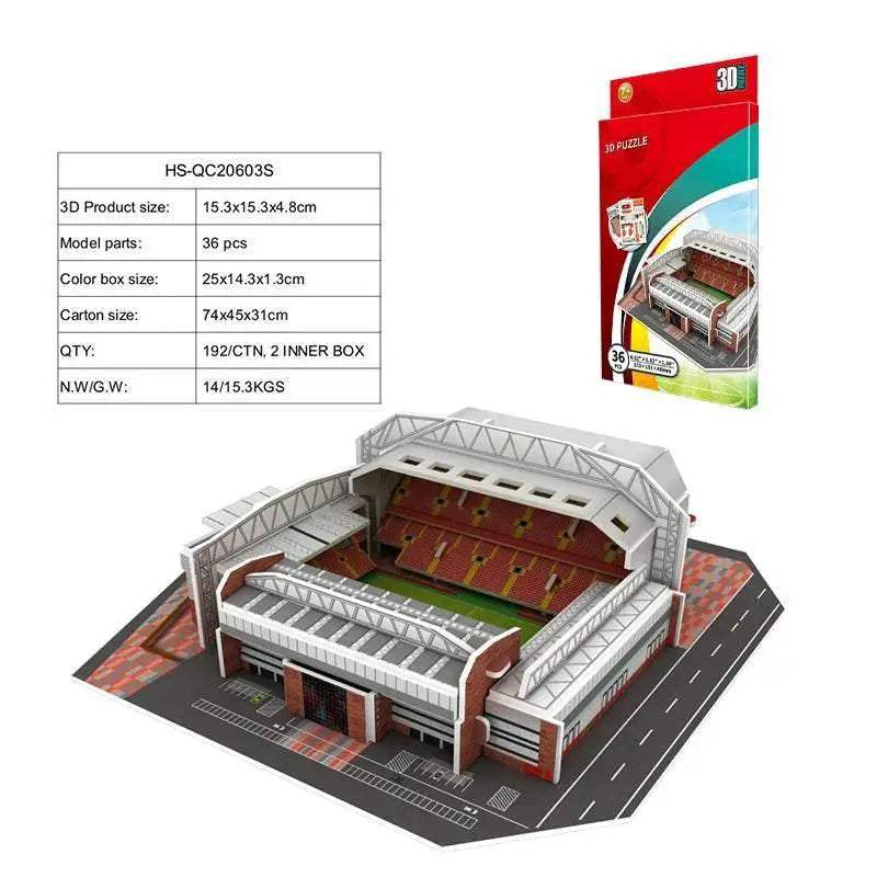  Fun Premium 3D Paper Puzzle Football Stadium Model Kit -  ToylandEU™
