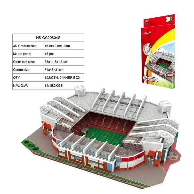  Fun Premium 3D Paper Puzzle Football Stadium Model Kit -  ToylandEU™