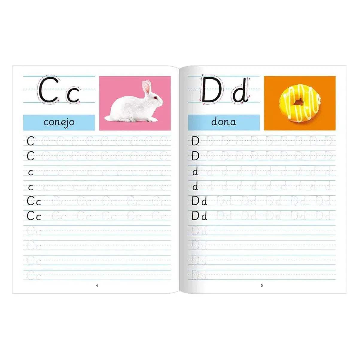 Fun Spanish Letter Tracing Books 5 Book Set Toyland EU -  ToylandEU™