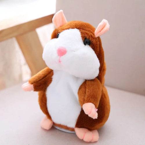 Fun Talking Hamster Plush Toy - Interactive, Record & Repeat Features - ToylandEU