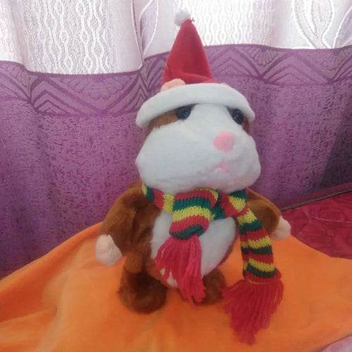 Fun Talking Hamster Plush Toy - Interactive, Record & Repeat Features - ToylandEU