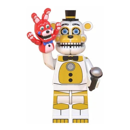 Fun Time Freddy Figure Collectible For Display ABS Plastic Custom-Made For Collectors Durable Finish - ToylandEU